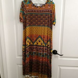 Honey and Lace fall colored dress